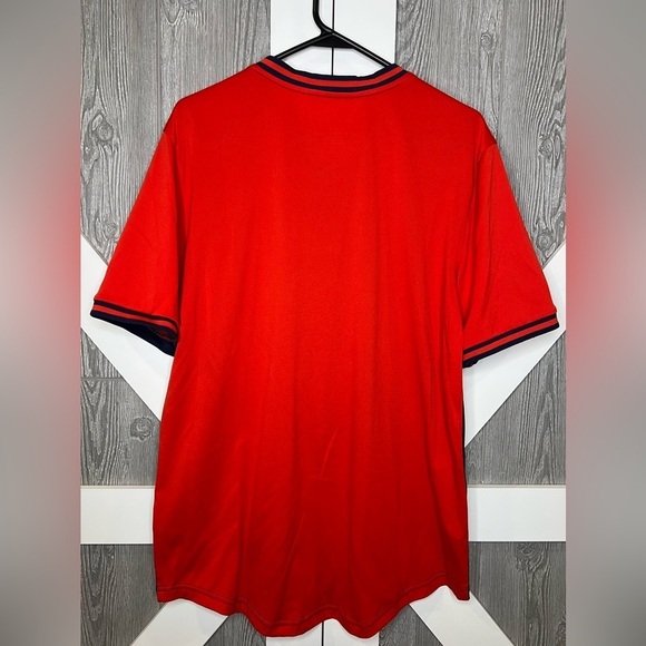 D18.16 Boston Red Sox Nike Cooperstown Collection Legend V-Neck Jersey Large - Picture 4 of 6